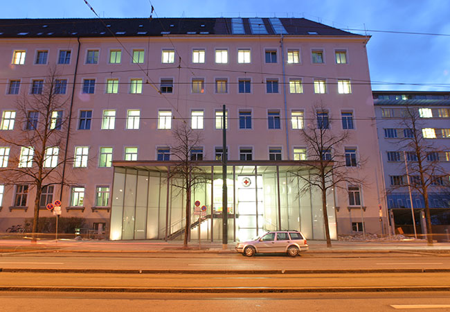 Luftaufnahme Rotkreuzkrankenhaus München